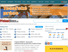 Tablet Screenshot of preloucdnes.cz